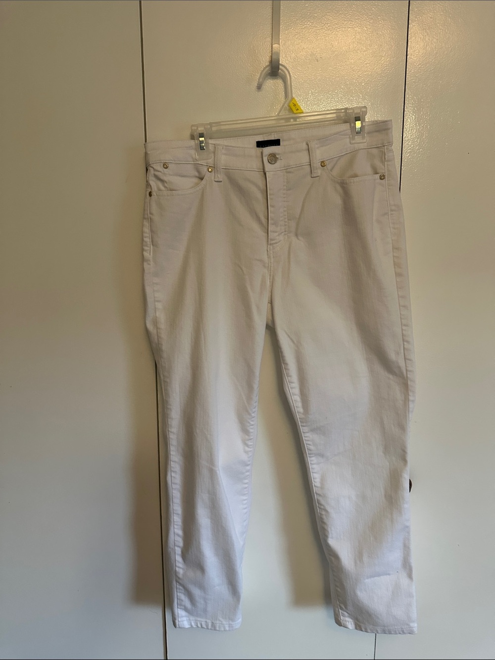 Talbots White Straight-Leg Women's Jeans